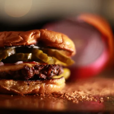 bacon cheeseburger